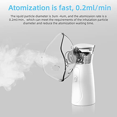 Nebulizer,Portable Mini Vaporizers Handheld Atomizers for Adults and Children