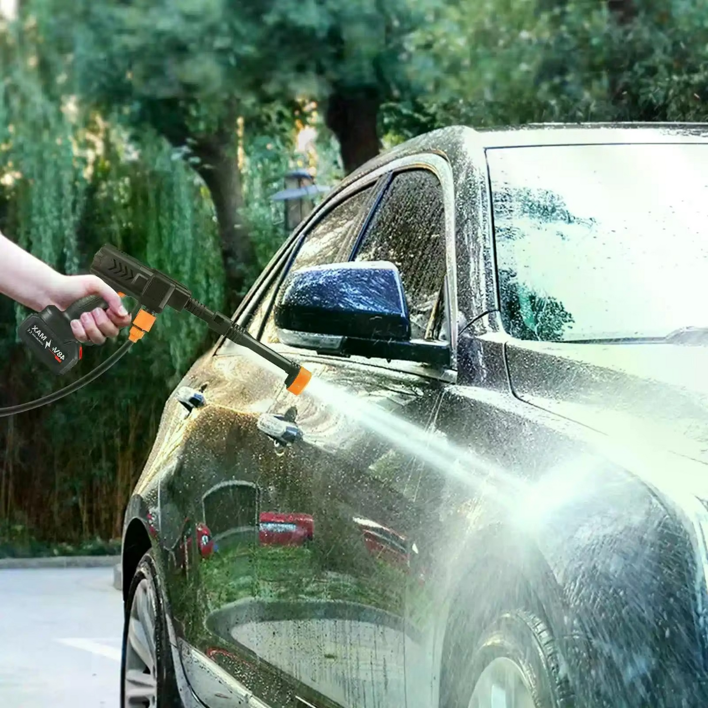 Portable Cordless High-Pressure Car Washer